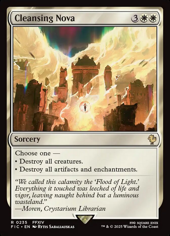 Nova Purificadora / Cleansing Nova - Magic: The Gathering - MoxLand