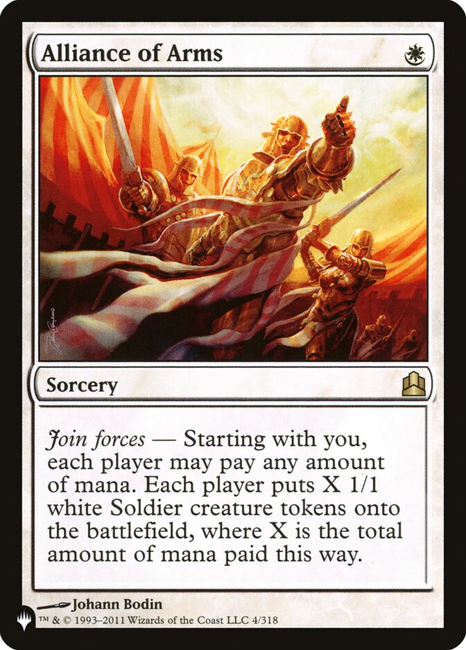Alliance of Arms - Magic: The Gathering - MoxLand