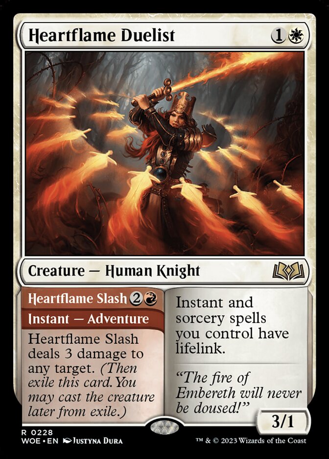 Duelista do Fogo Interior / Heartflame Duelist - Magic: The Gathering - MoxLand