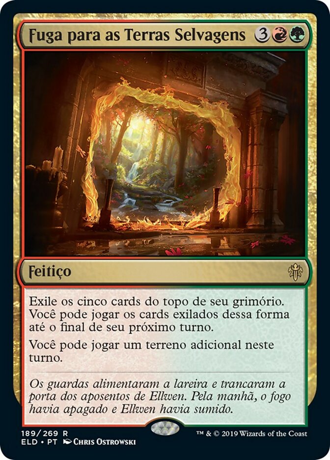 Fuga para as Terras Selvagens / Escape to the Wilds - Magic: The Gathering - MoxLand