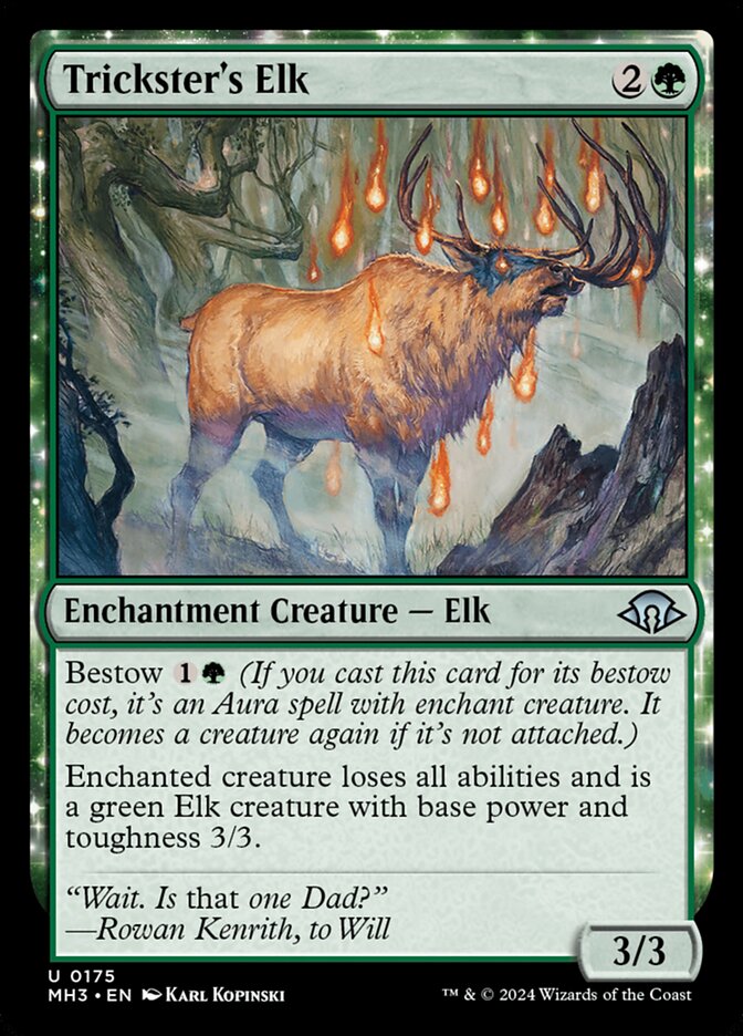 Alce do Travesso / Trickster's Elk - Magic: The Gathering - MoxLand