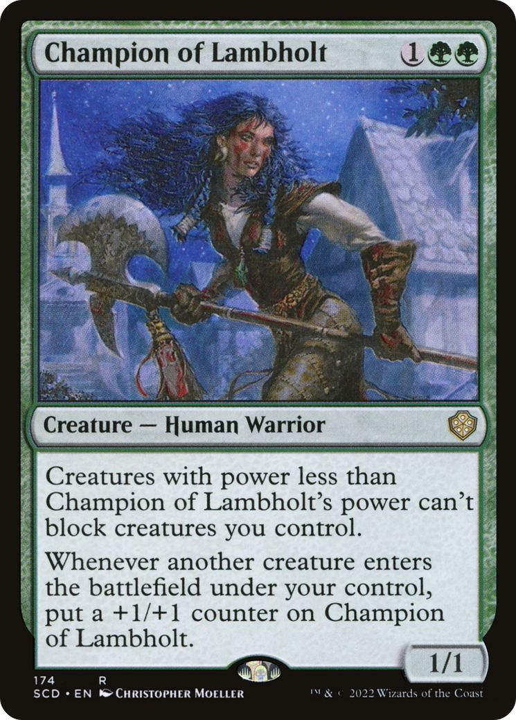 Campeã de Lambholt / Champion of Lambholt - Magic: The Gathering - MoxLand
