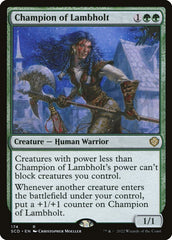 Campeã de Lambholt / Champion of Lambholt - Magic: The Gathering - MoxLand