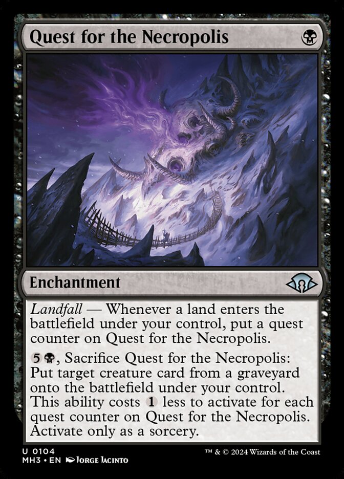 Busca por Necrópole / Quest for the Necropolis - Magic: The Gathering - MoxLand