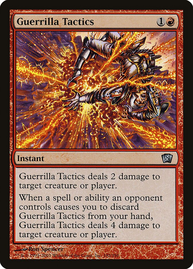 Táticas de Guerrilha / Guerrilla Tactics - Magic: The Gathering - MoxLand