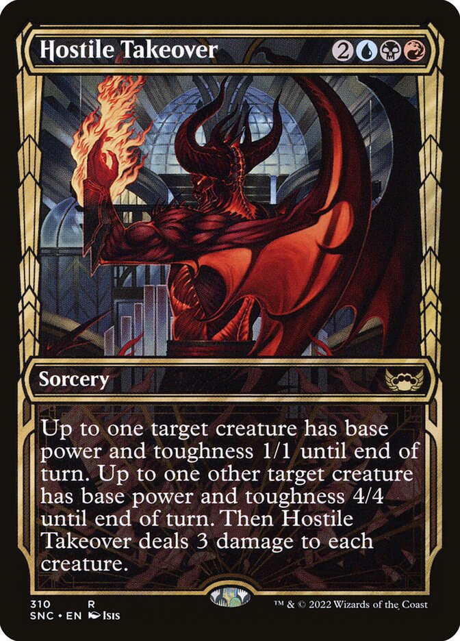 Aquisição Hostil / Hostile Takeover - Magic: The Gathering - MoxLand