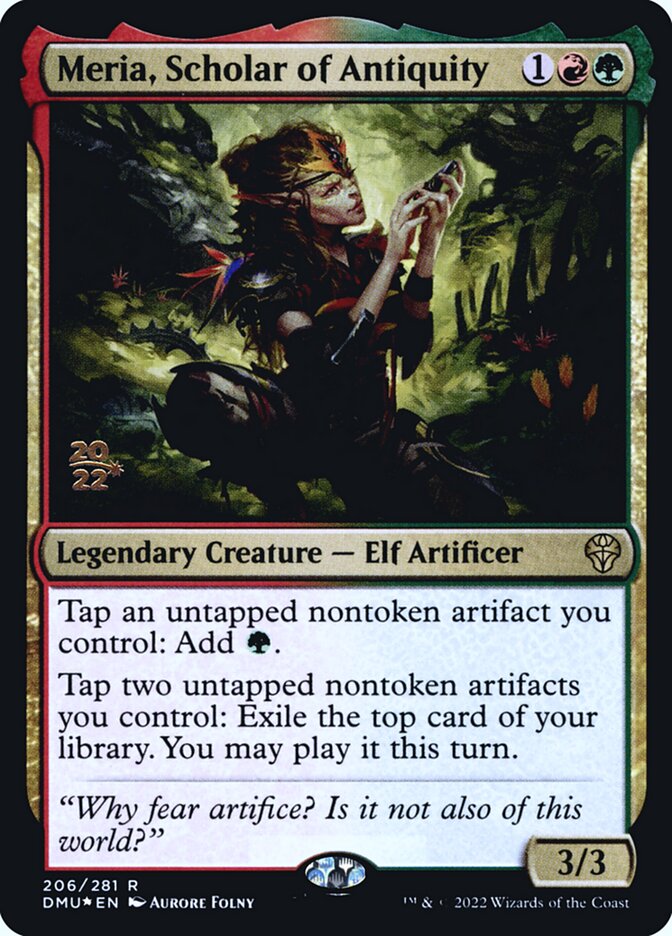 Meria, Erudita da Antiguidade / Meria, Scholar of Antiquity - Magic: The Gathering - MoxLand