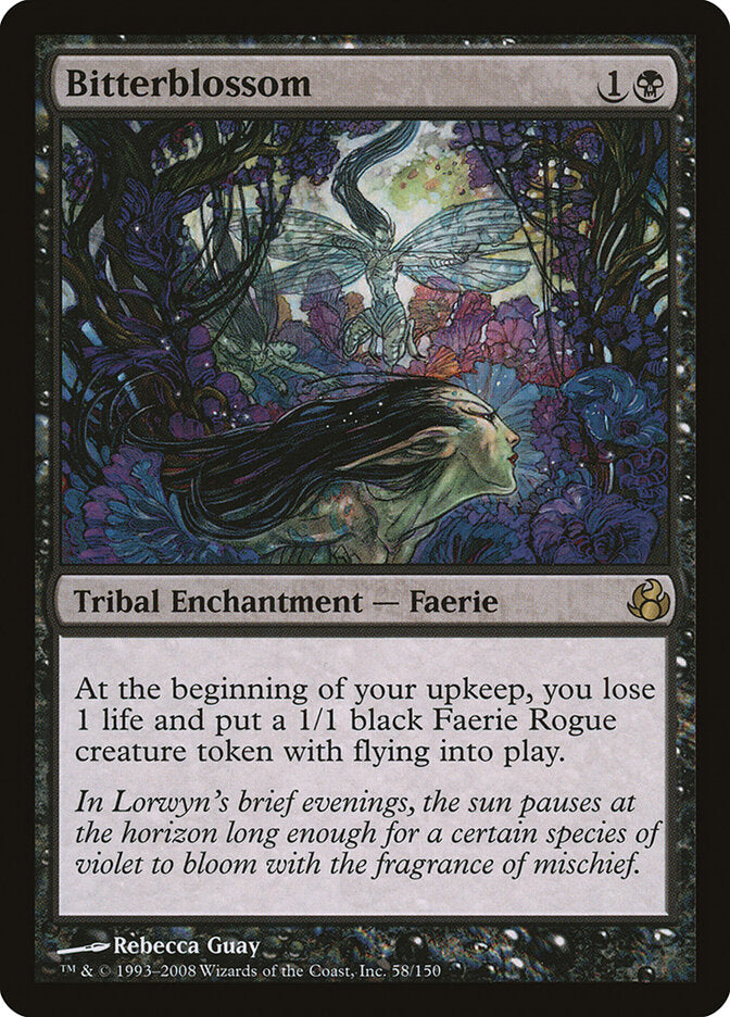 Florescência Amarga / Bitterblossom - Magic: The Gathering - MoxLand
