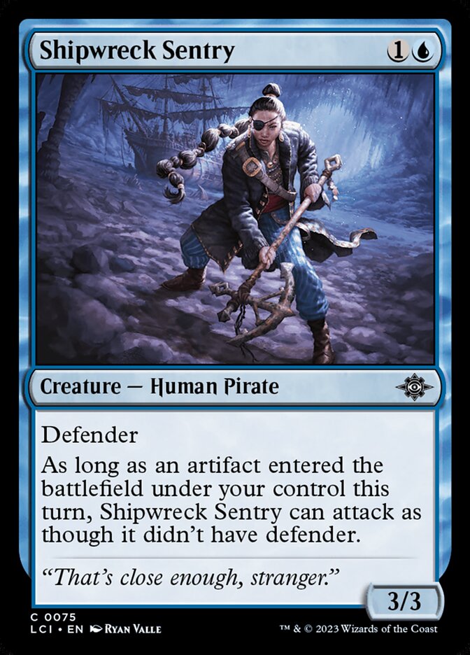Sentinela do Naufrágio / Shipwreck Sentry - Magic: The Gathering - MoxLand