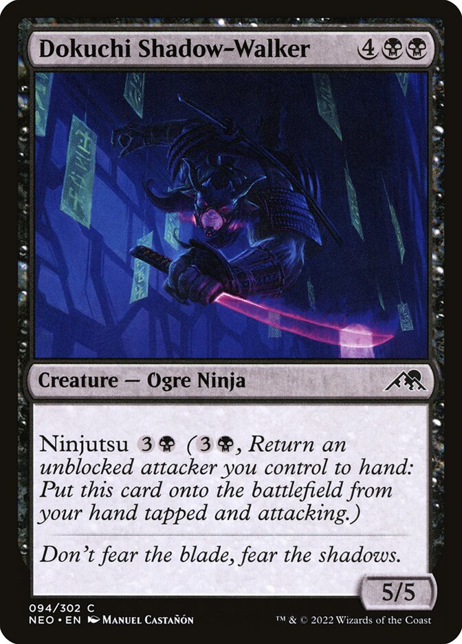 Trilha-sombras Dokuchi / Dokuchi Shadow-Walker - Magic: The Gathering - MoxLand