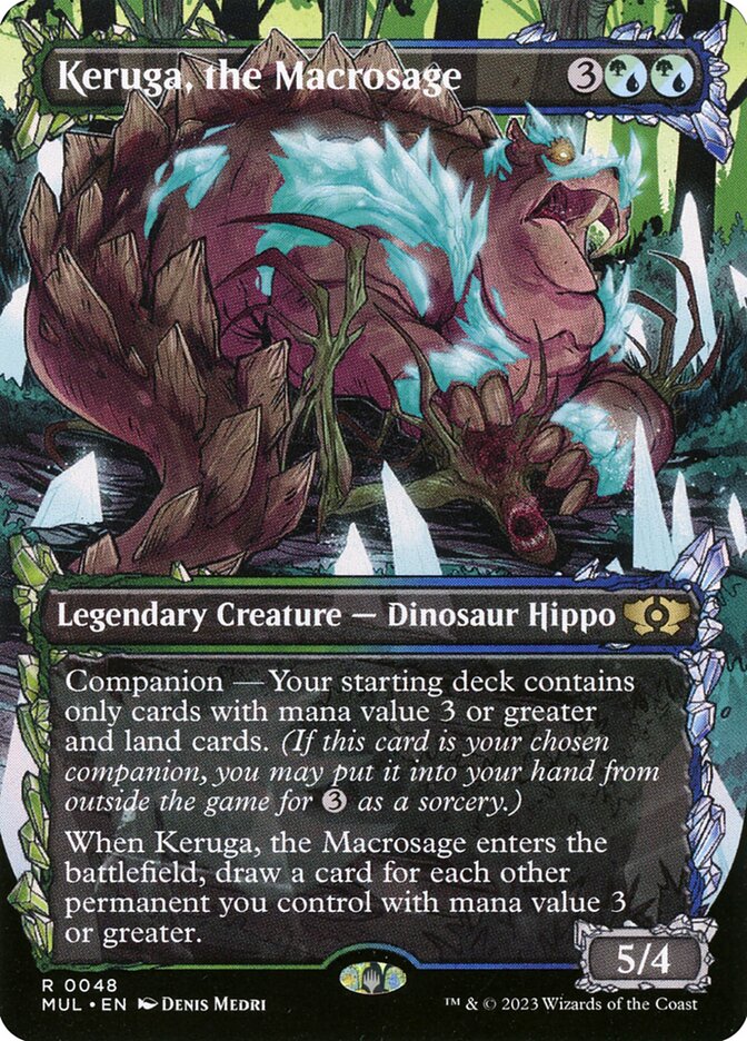Keruga, o Macrossábio / Keruga, the Macrosage - Magic: The Gathering - MoxLand