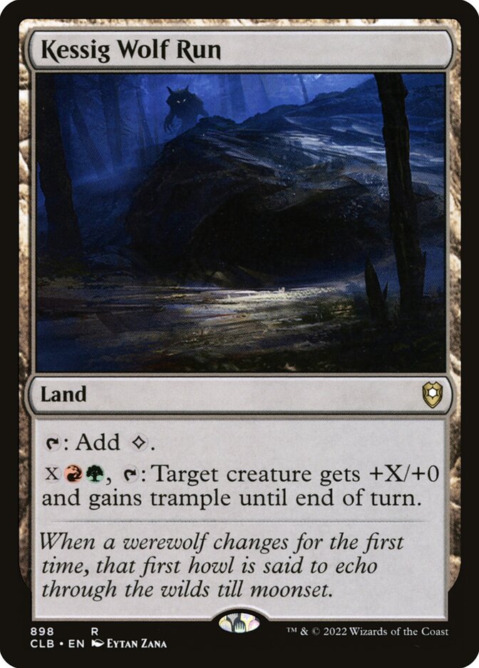 Toca do Lobo de Kessig / Kessig Wolf Run - Magic: The Gathering - MoxLand
