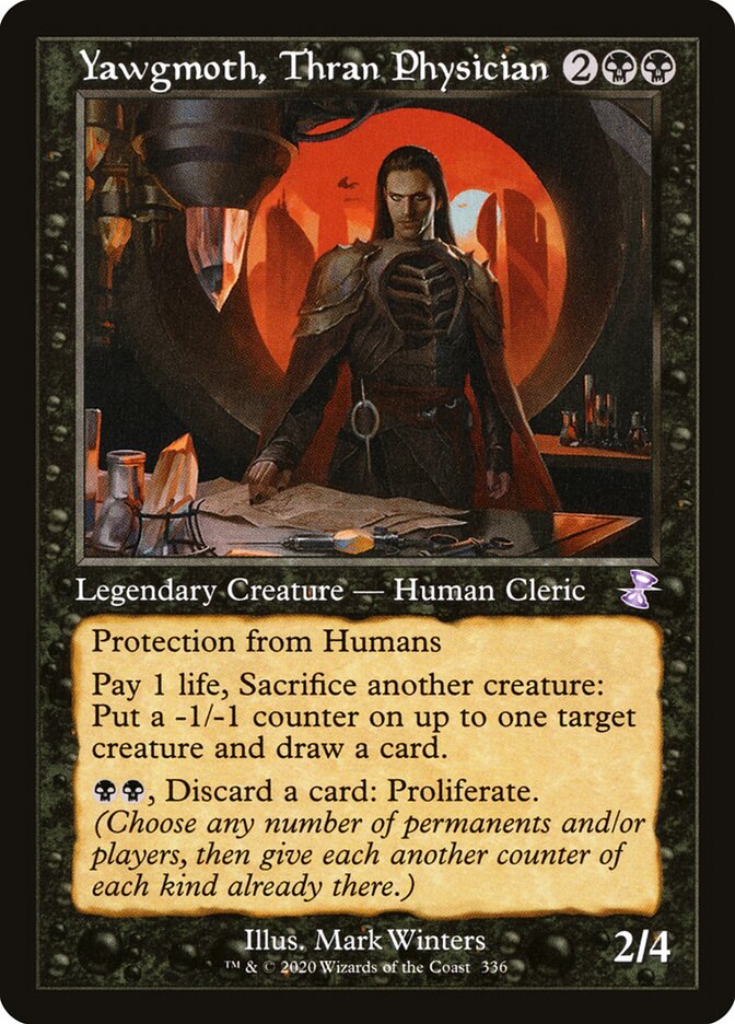 Yawgmoth, Médico de Thran / Yawgmoth, Thran Physician - Magic: The Gathering - MoxLand