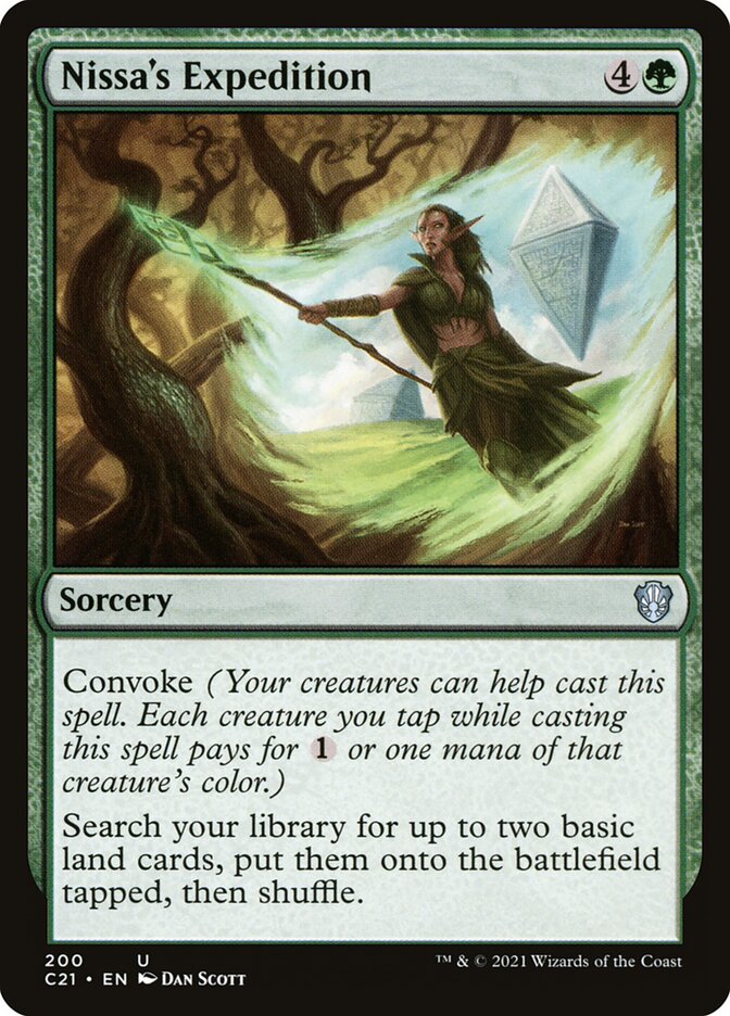Expedição de Nissa / Nissa's Expedition - Magic: The Gathering - MoxLand