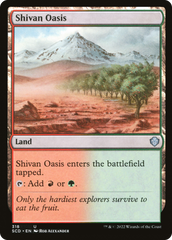 Oásis de Shiv / Shivan Oasis - Magic: The Gathering - MoxLand