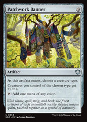 Estandarte dos Retalhos / Patchwork Banner - Magic: The Gathering - MoxLand
