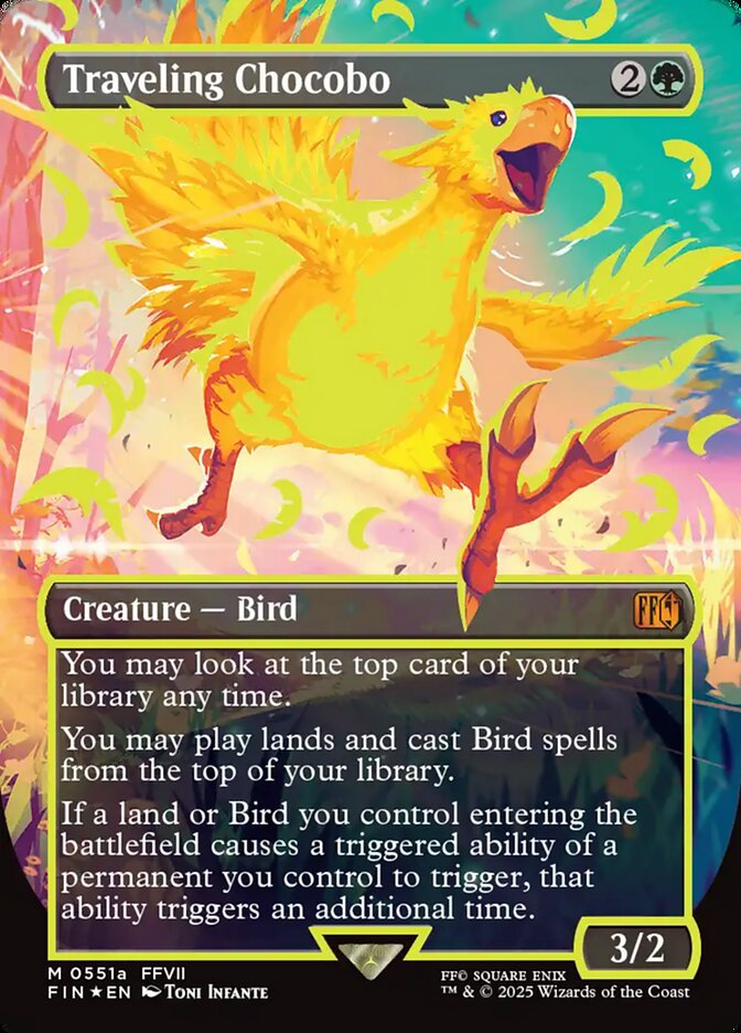 Chocobo Viajante / Traveling Chocobo - Magic: The Gathering - MoxLand