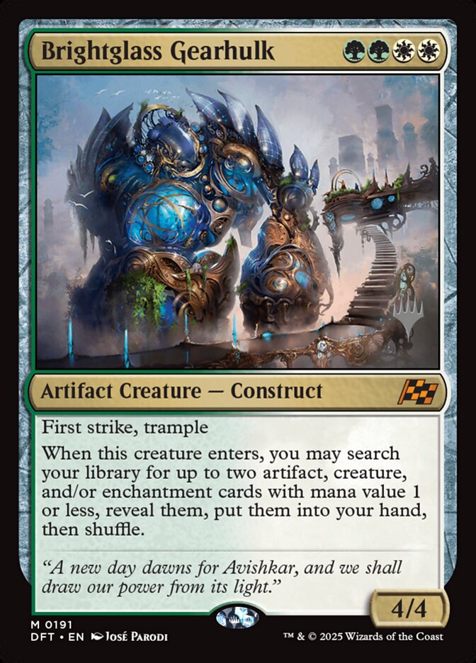 Brightglass Gearhulk - Magic: The Gathering - MoxLand