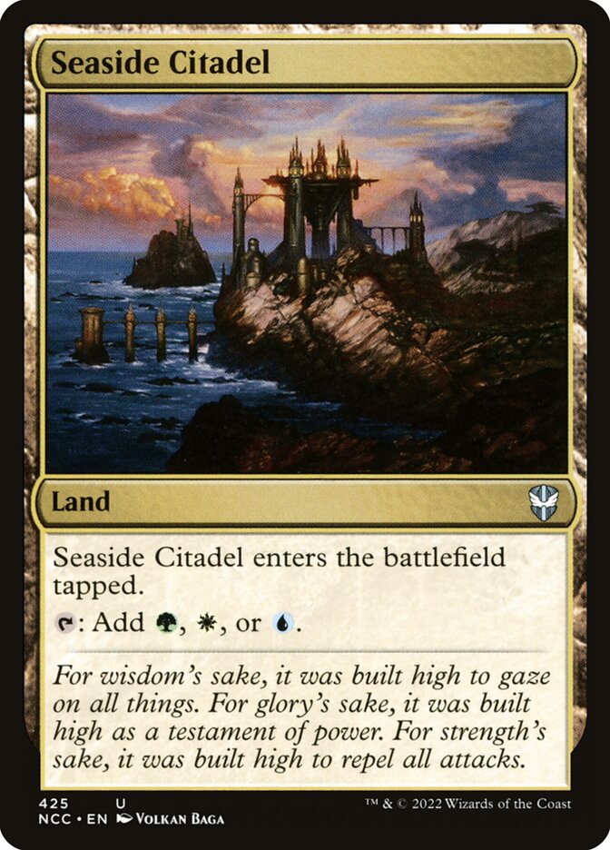 Cidadela à Beira-mar / Seaside Citadel - Magic: The Gathering - MoxLand