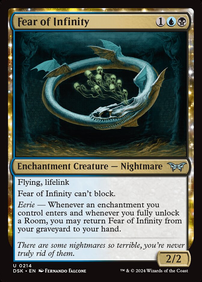 Medo da Infinitude / Fear of Infinity - Magic: The Gathering - MoxLand