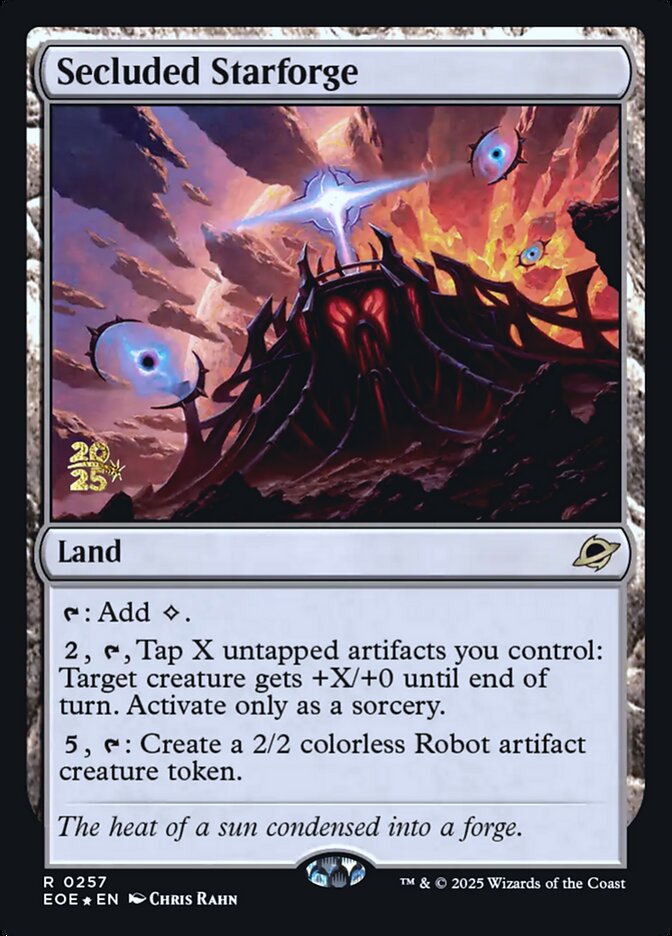 Secluded Starforge - Magic: The Gathering - MoxLand