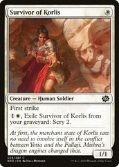 Sobrevivente de Korlis / Survivor of Korlis - Magic: The Gathering - MoxLand
