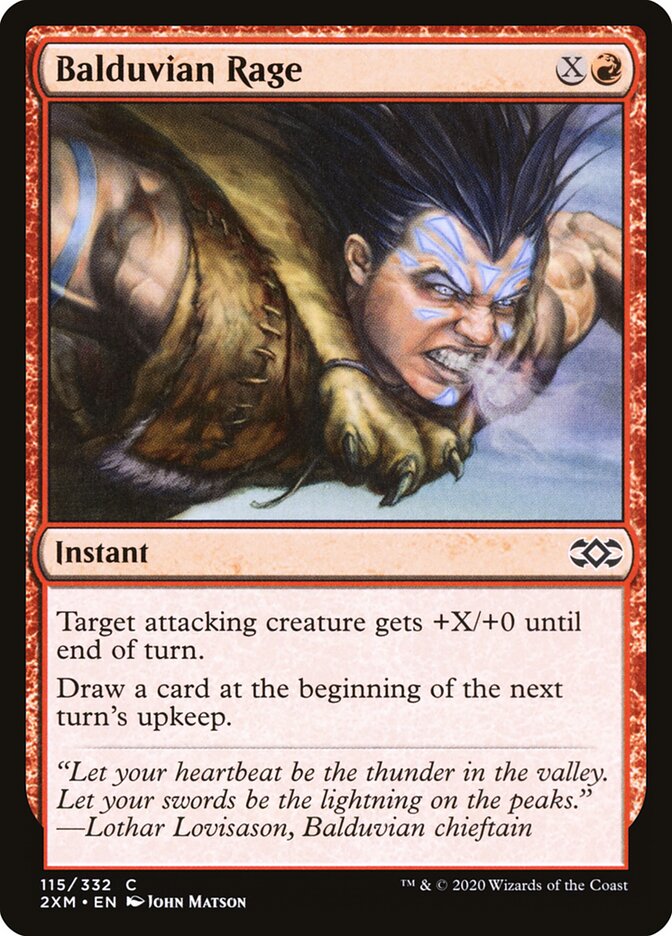 Fúria Balduviana / Balduvian Rage - Magic: The Gathering - MoxLand