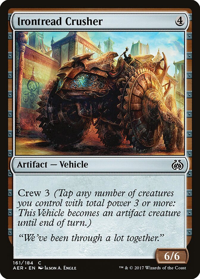 Esmagador Ferromóvel / Irontread Crusher - Magic: The Gathering - MoxLand