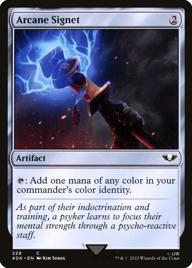 Sinete Arcano / Arcane Signet - Magic: The Gathering - MoxLand
