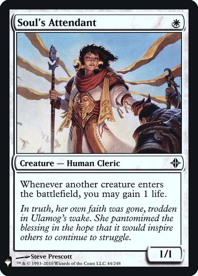 Assistente da Alma / Soul's Attendant - Magic: The Gathering - MoxLand