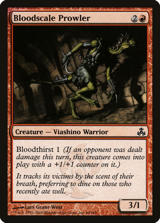 Espreitador Escama Sangrenta / Bloodscale Prowler - Magic: The Gathering - MoxLand