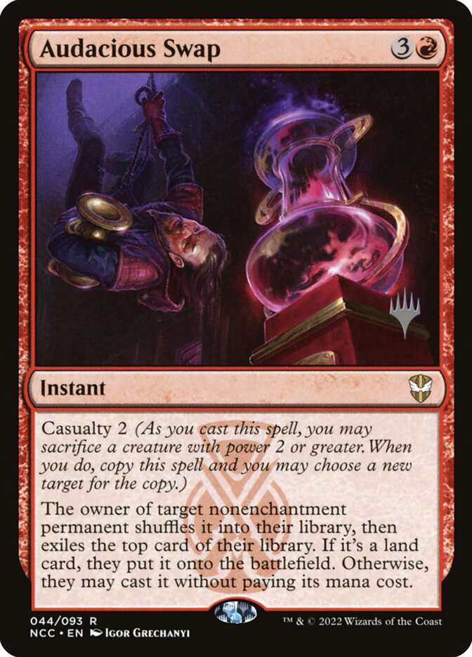 Permuta Audaciosa / Audacious Swap - Magic: The Gathering - MoxLand
