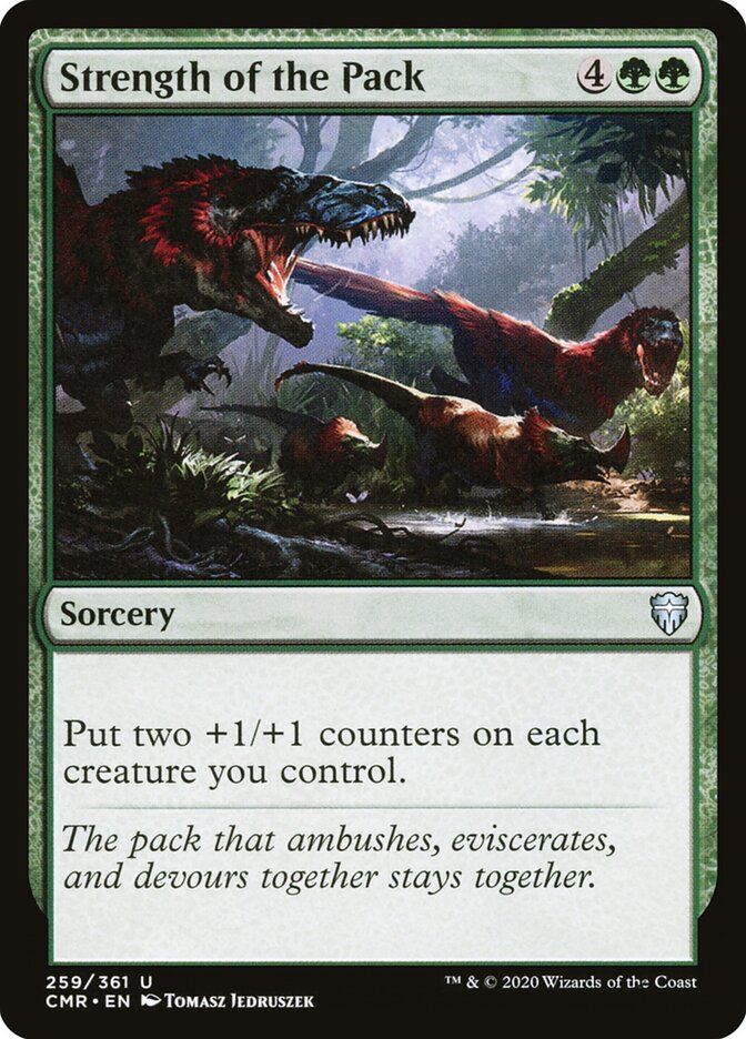 Força da Manada / Strength of the Pack - Magic: The Gathering - MoxLand