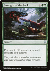 Força da Manada / Strength of the Pack - Magic: The Gathering - MoxLand