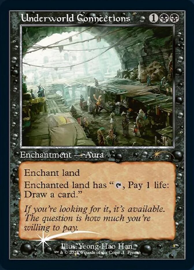 Contatos no Submundo / Underworld Connections - Magic: The Gathering - MoxLand