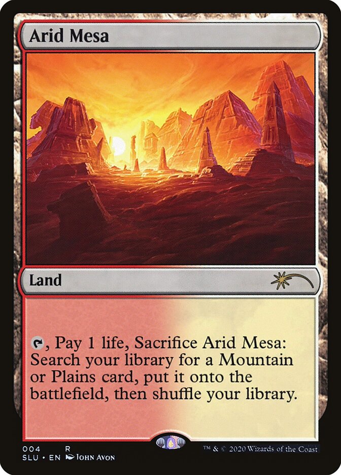 Meseta Árida / Arid Mesa - Magic: The Gathering - MoxLand
