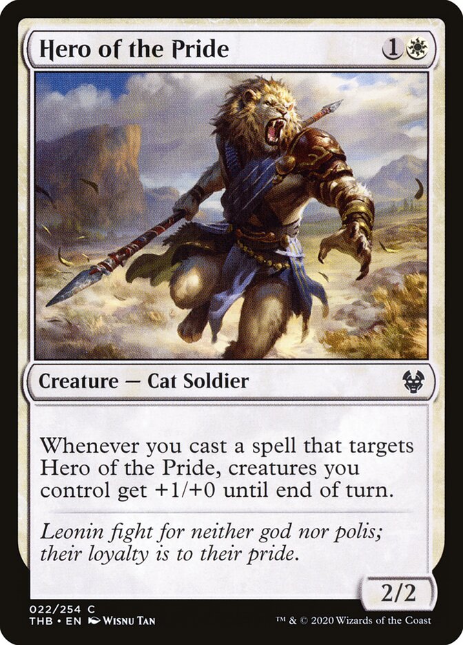 Herói do Bando / Hero of the Pride - Magic: The Gathering - MoxLand