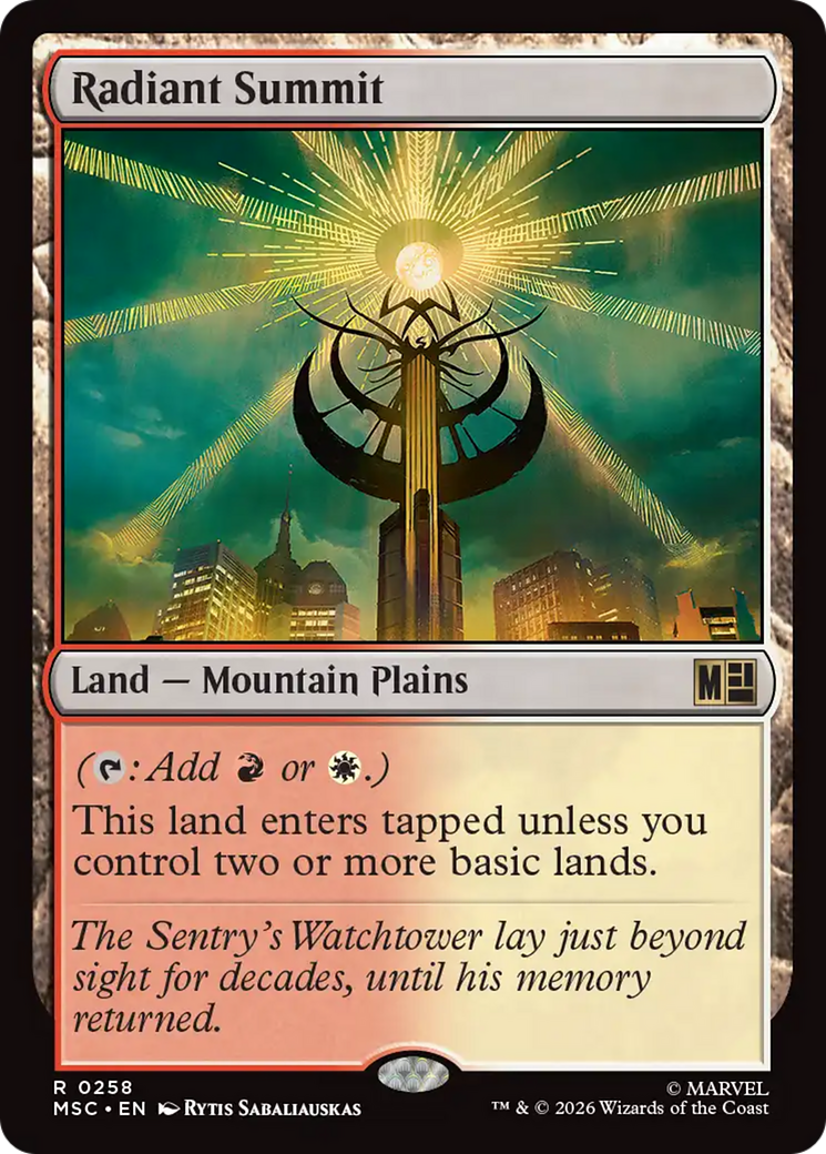 Radiant Summit / Radiant Summit - Magic: The Gathering - MoxLand