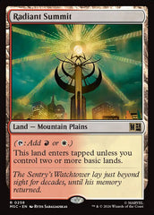 Radiant Summit / Radiant Summit - Magic: The Gathering - MoxLand
