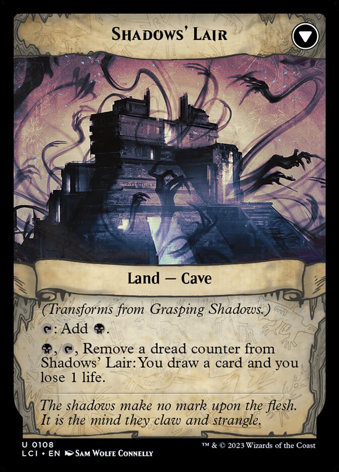 Sombras Agarradoras / Grasping Shadows - Magic: The Gathering - MoxLand