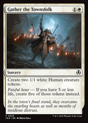 Reunir o Povo / Gather the Townsfolk - Magic: The Gathering - MoxLand