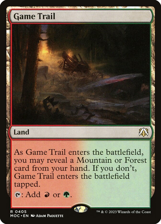 Trilha de Caça / Game Trail - Magic: The Gathering - MoxLand