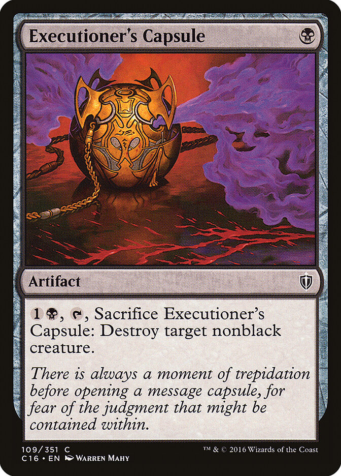 Cápsula do Executor / Executioner's Capsule - Magic: The Gathering - MoxLand