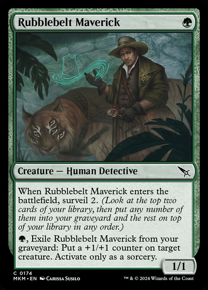Dissidente da Faixa de Escombros / Rubblebelt Maverick - Magic: The Gathering - MoxLand