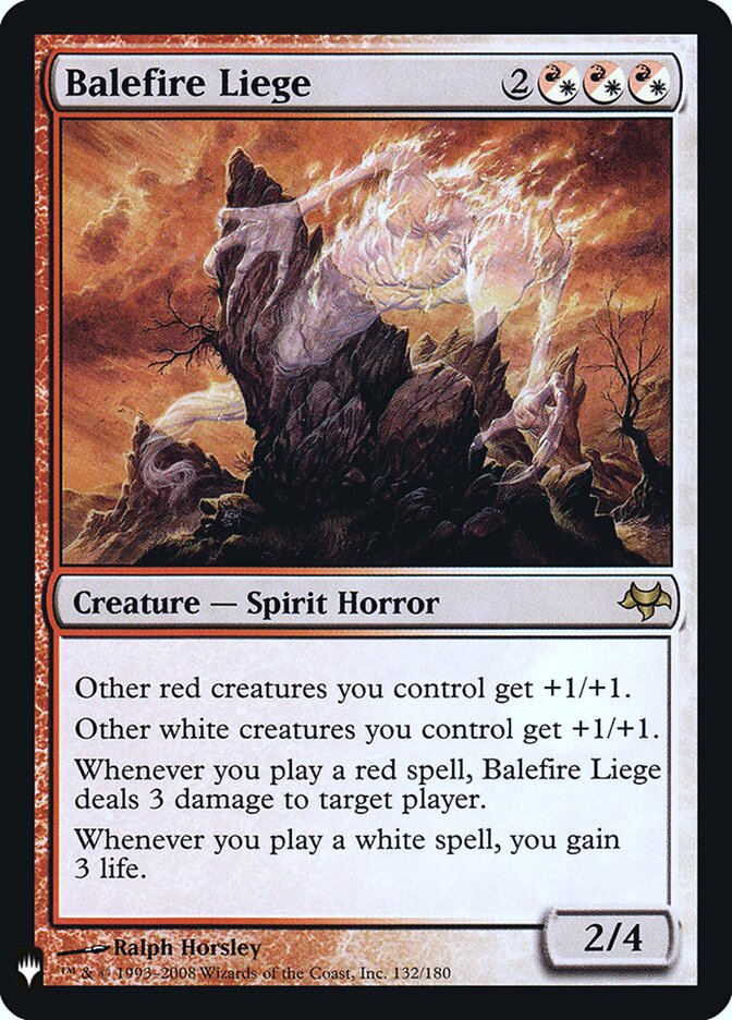 Soberano Pírico / Balefire Liege - Magic: The Gathering - MoxLand