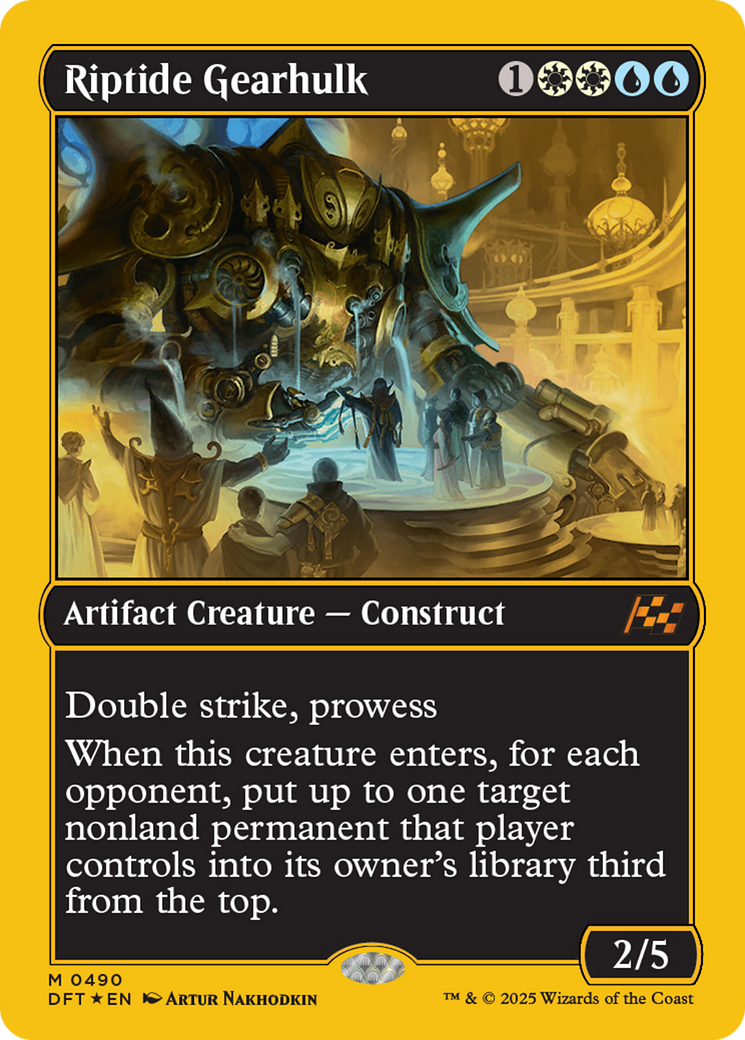 Mecanotitã da Maré / Riptide Gearhulk - Magic: The Gathering - MoxLand