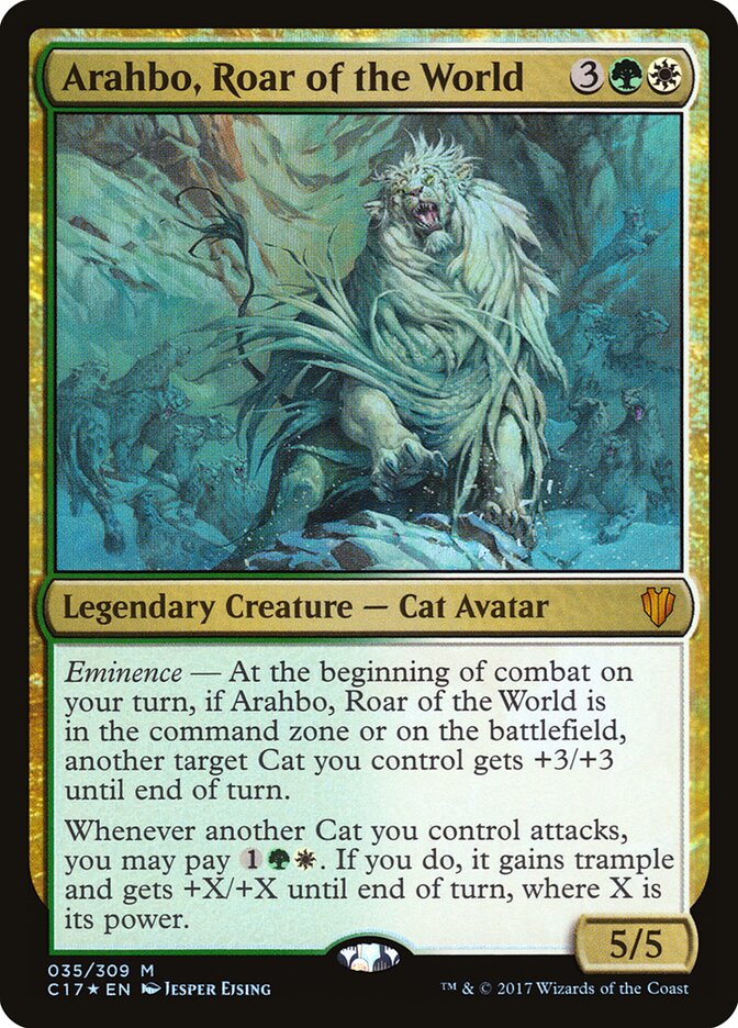 Arahbo, Rugido do Mundo / Arahbo, Roar of the World - Magic: The Gathering - MoxLand