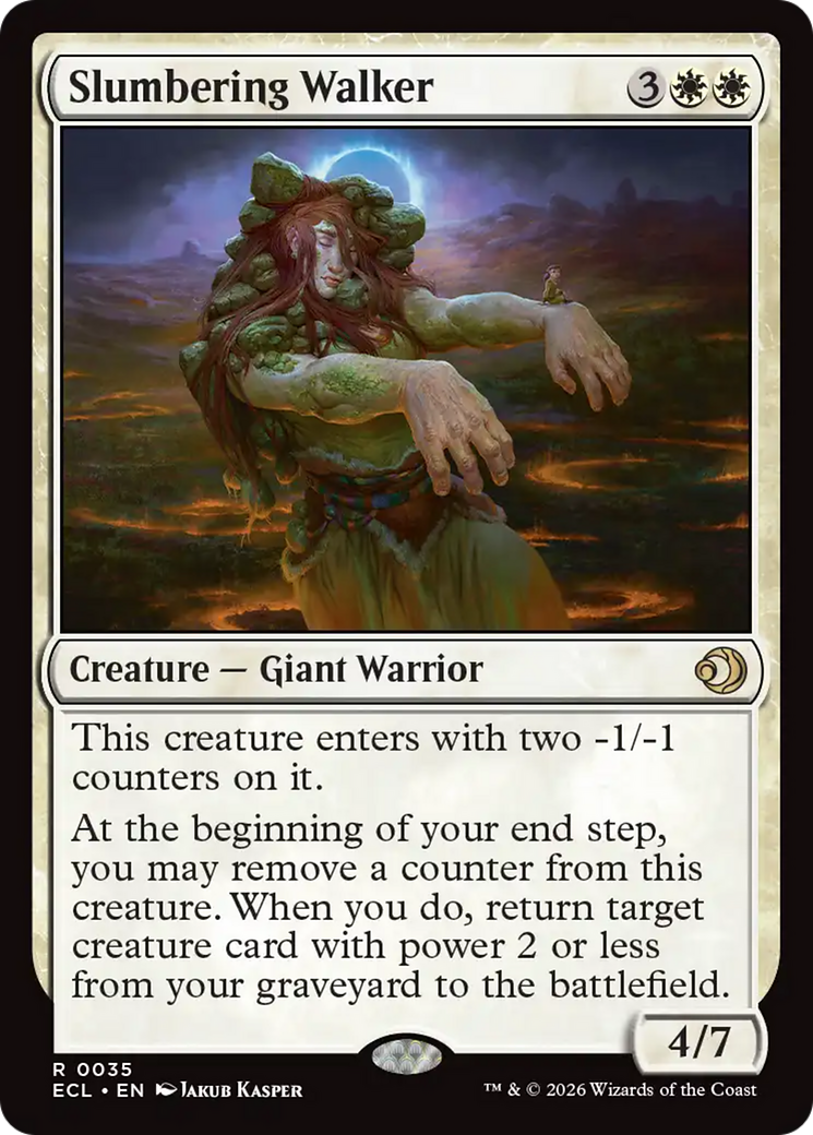 Andarilha Dormente / Slumbering Walker - Magic: The Gathering - MoxLand