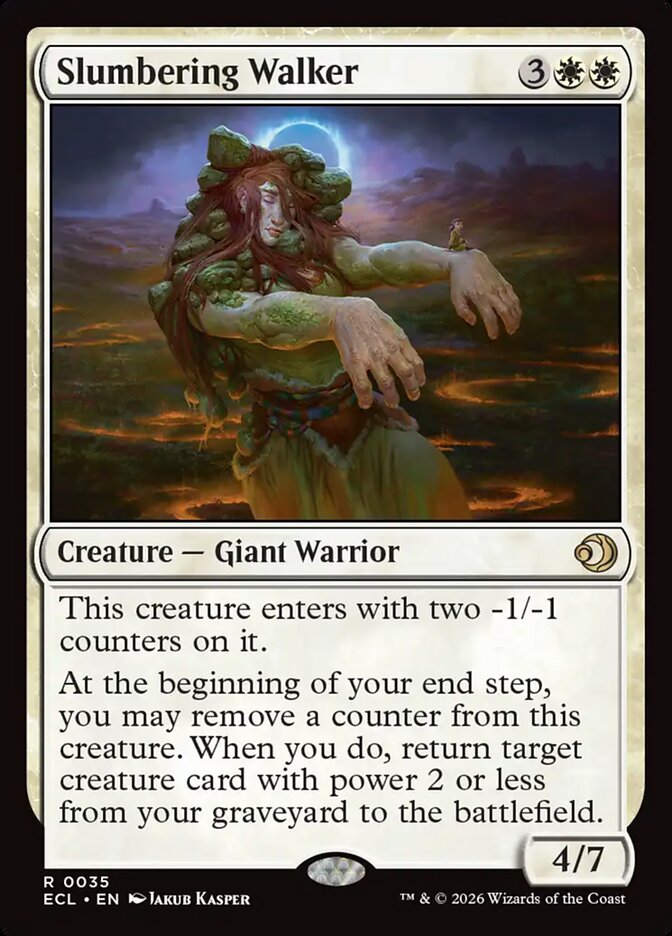 Andarilha Dormente / Slumbering Walker - Magic: The Gathering - MoxLand