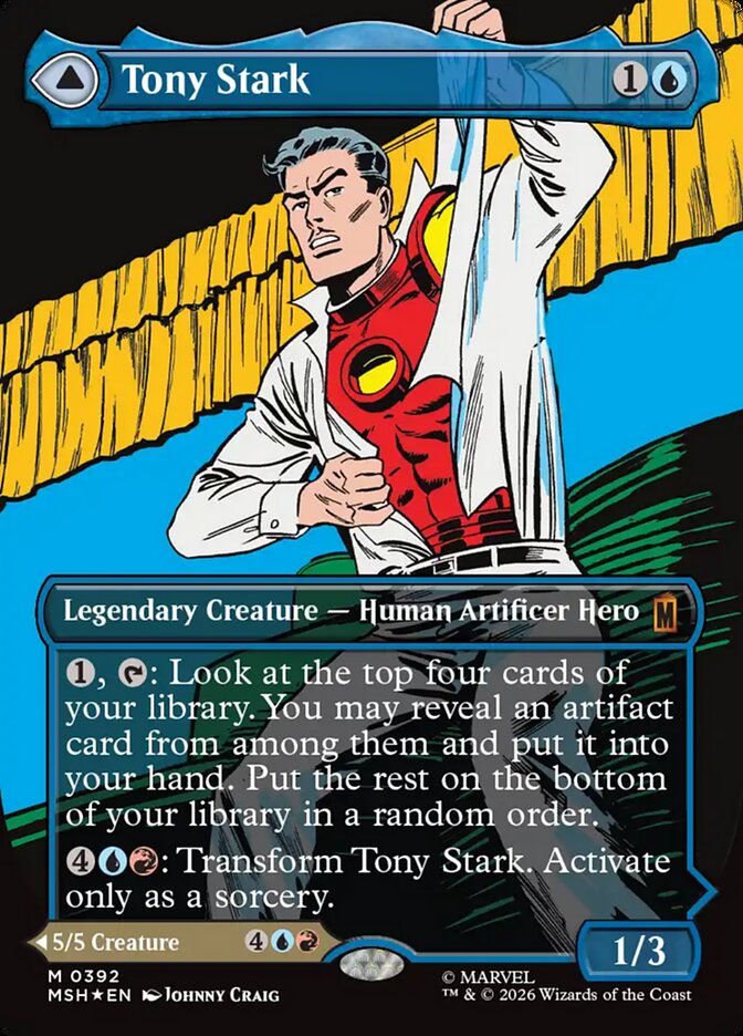 Tony Stark - Magic: The Gathering - MoxLand